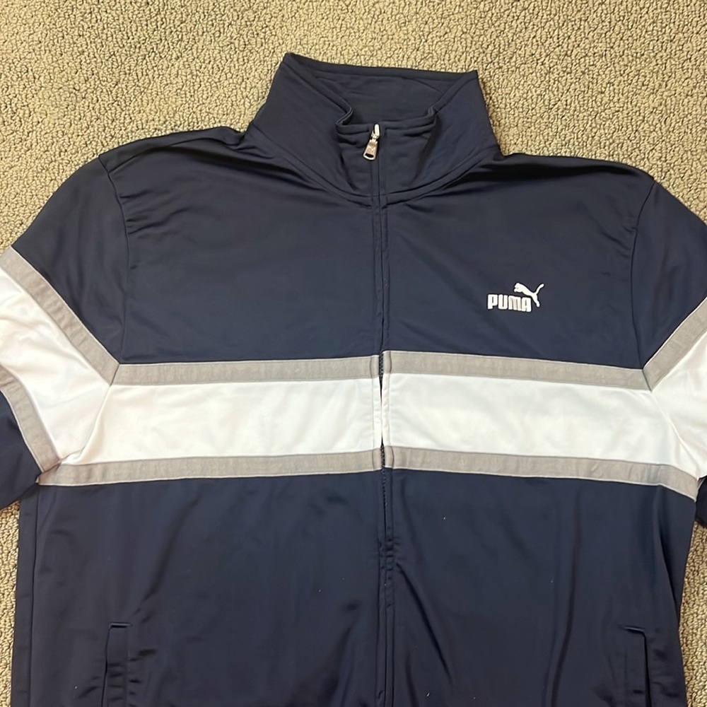 Puma Men's Tracksuit Jacket Size XL